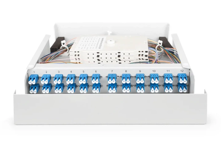 Коммутационная панель DIGITUS ВО SM, 24 x LC DX, настенная, собранная - изображение 4
