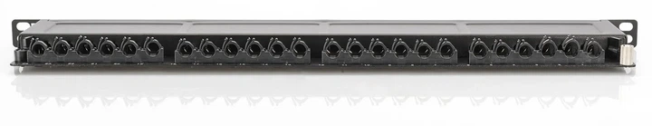 Патч-панель DIGITUS CAT 6A STP, 19", 0,5U, 24 порта, собранная, черная. - изображение 4