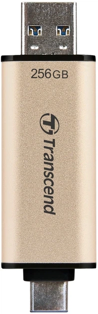 Накопитель Transcend 256GB USB 3.2 Type-A + Type-C JetFlash 930 R420/W400MB/s Черный - изображение 2