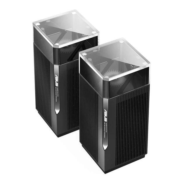 MESH-система ASUS ZenWiFi Pro ET12 AXE11000 2,4/5 ГГц 10 антен 241x115x115 мм черная - изображение 2