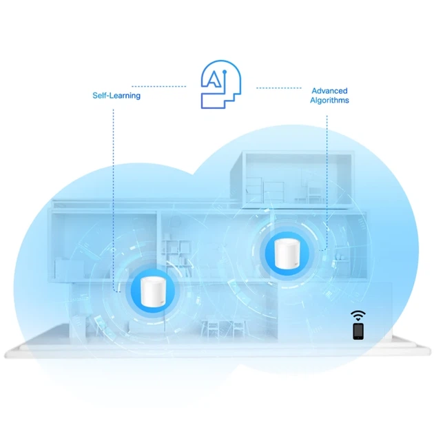 Система WiFi-Mesh TP-LINK Deco X20 AX1800, 1xGE LAN, 1xGE WAN, 3 модуля - изображение 5