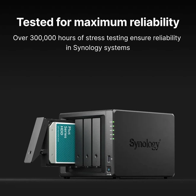 Жорсткий диск Synology 3.5" 2ТБ SATA 5400 - зображення 3