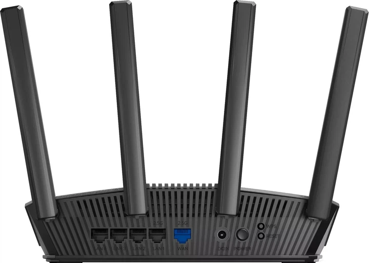 Маршрутизатор ASUS RT-BE59 BE5000 WiFi 7 2.5 Гбит/с WAN 4 антенны 238x193x59 мм - изображение 3