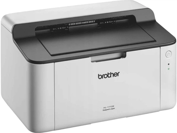 Принтер лазерний моно A4 Brother HL-L1110E 20 ст/хв USB чорний - Фото 2 Принтер лазерний моно A4 Brother HL-L1110E 20 ст/хв USB чорний - зображення 2
