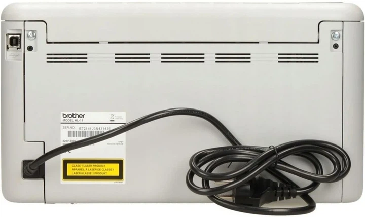 Принтер лазерний моно A4 Brother HL-L1110E 20 ст/хв USB чорний - Фото 6 Принтер лазерний моно A4 Brother HL-L1110E 20 ст/хв USB чорний - зображення 6