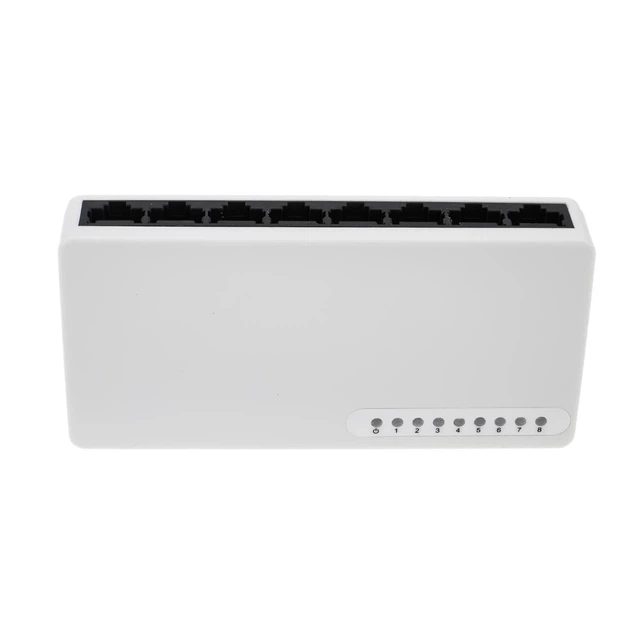 Сетевой коммутатор GreenVision GV-002-H-08P на 8 портов 10/100 Мбит/с - изображение 5