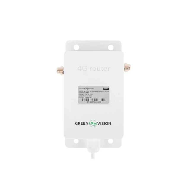Уличный 4G Wi-Fi роутер GreenVision GV-001-OUT-4G под SIM-карту - Фото 3 Уличный 4G Wi-Fi роутер GreenVision GV-001-OUT-4G под SIM-карту - изображение 3