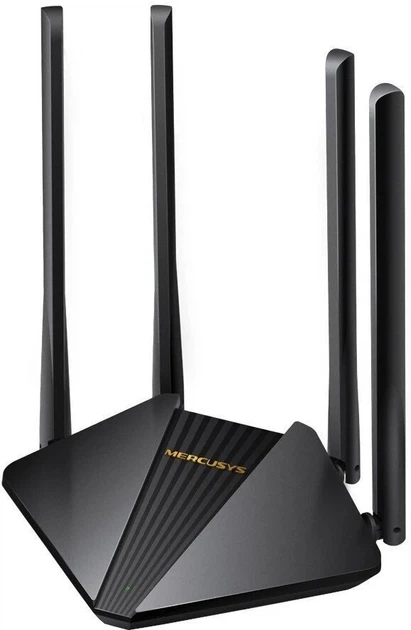 Маршрутизатор MERCUSYS MR30G AC1200 2xGE LAN 1xGE WAN 125,9x37,1x159,7 мм черный - изображение 4