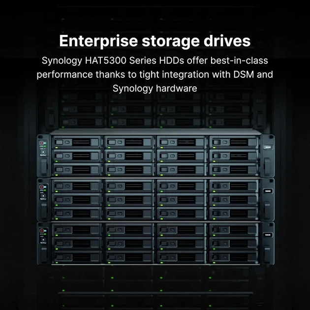 Жорсткий диск Synology 3.5" 20TБ SAS 7200 - зображення 2