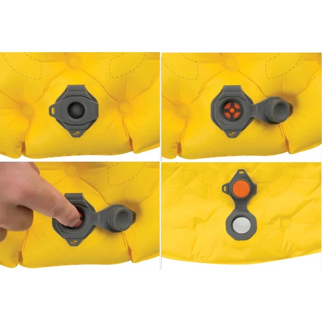 Коврик надувной Sea To Summit UltraLight ASC Mat Large Yellow - изображение 3