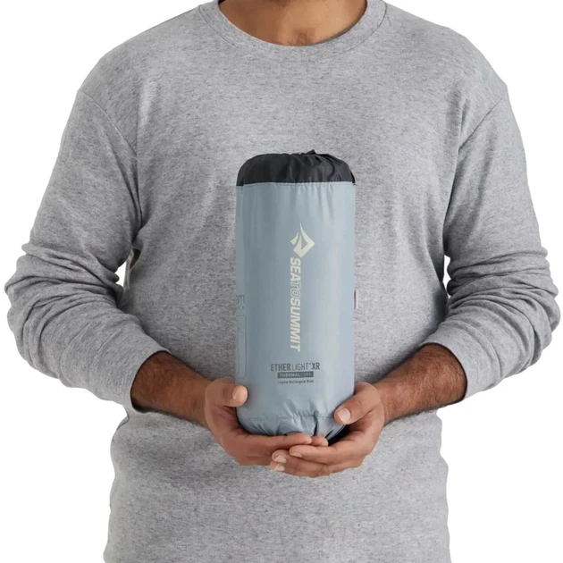 Коврик надувной Sea To Summit Ether Light XR Insulated ASC Mat Regular Rectang Wide Dark Gray - изображение 5
