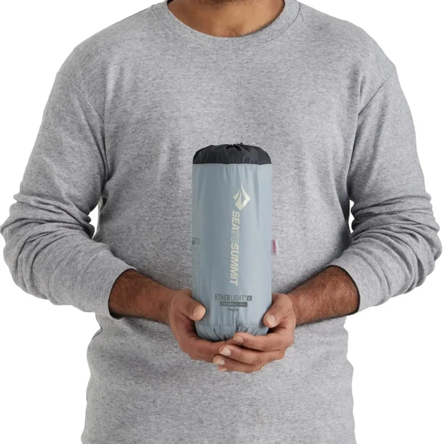 Коврик надувной Sea To Summit Ether Light XR Insulated ASC Mat Regular Dark Gray - изображение 5