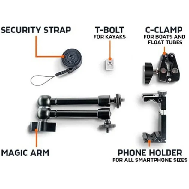 Крепление Deeper Smartphone Mount for Boat and Kayak для смартфона на лодку и каяк - изображение 3