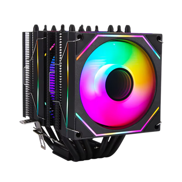 Повітряне охолодження QiuzAim QZ-700-PMG ARGB Black (QA-QZ-700-PMG-ARGB-BK) - Фото 1 Повітряне охолодження QiuzAim QZ-700-PMG ARGB Black (QA-QZ-700-PMG-ARGB-BK) - изображение 1