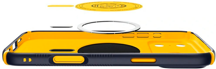 Etui plecki Spigen Nano Pop Hybrid MagSafe do Apple iPhone 18 Pro/17 Pro Navy Blue (8800337253016) - Zdjęcie 5 Etui plecki Spigen Nano Pop Hybrid MagSafe do Apple iPhone 18 Pro/17 Pro Navy Blue (8800337253016) - obraz 5