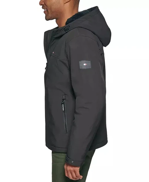 Чоловіча куртка Tommy Hilfiger р.XL, чорна - Фото 3 Чоловіча куртка Tommy Hilfiger р.XL, чорна - зображення 3