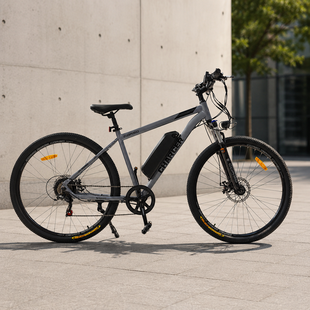 Електровелосипед Corso Charger 29" 350W (АКБ 36V 10Ah, Shimano 7 швидк., рама 19") - Фото 2 Електровелосипед Corso Charger 29" 350W (АКБ 36V 10Ah, Shimano 7 швидк., рама 19") - изображение 2