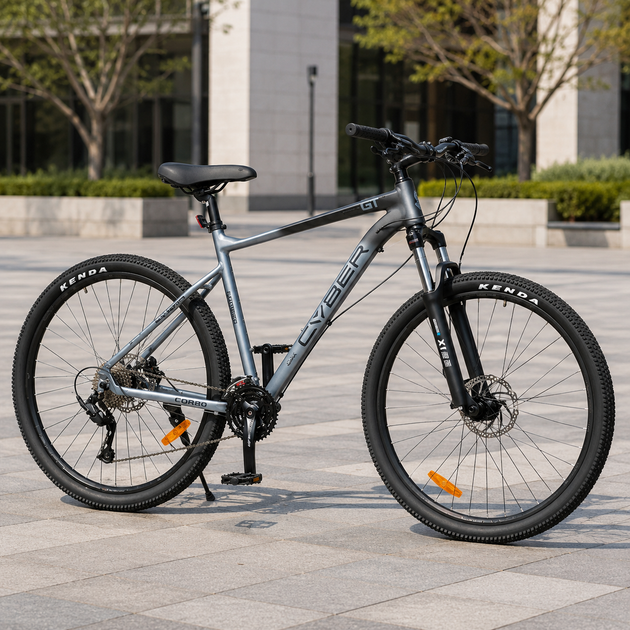Гірський велосипед Corso Cyber CB-70932 29" Shimano Alivio 3x9 вилка SR Suntour X1 рама 21 найнер - Фото 4 Гірський велосипед Corso Cyber CB-70932 29" Shimano Alivio 3x9 вилка SR Suntour X1 рама 21 найнер - изображение 4