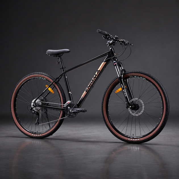 Гірський велосипед Corso Enigma NG-29747 29" Shimano Alivio 3x9 вилка SR Suntour X1 рама 19" найнер - Фото 6 Гірський велосипед Corso Enigma NG-29747 29" Shimano Alivio 3x9 вилка SR Suntour X1 рама 19" найнер - изображение 6