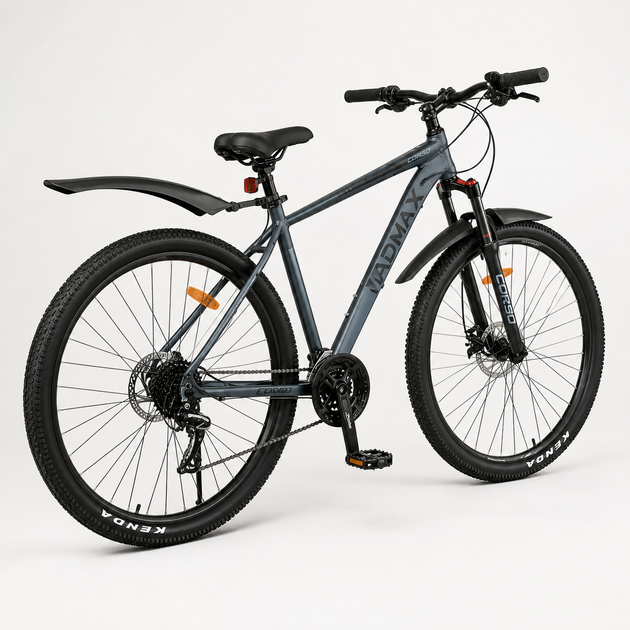 Велосипед Спортивний 29" Corso MADMAX MD-29555 Алюмінієва рама 20" Гідравліка Shimano Altus/Acera 24 швидкості - изображение 2