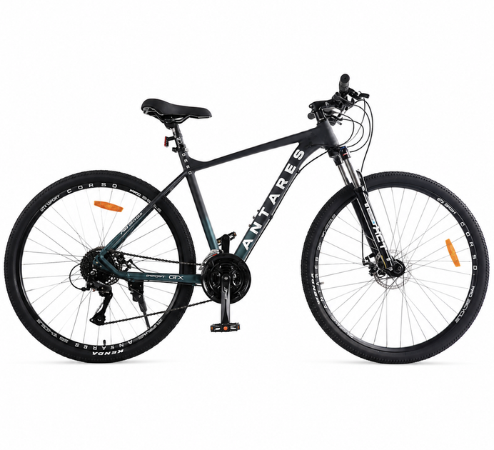 Велосипед Corso Antares 29" AR-61956 Безшовний Алюміній 19" Shimano Acera 24 швидкість Suntour - изображение 5