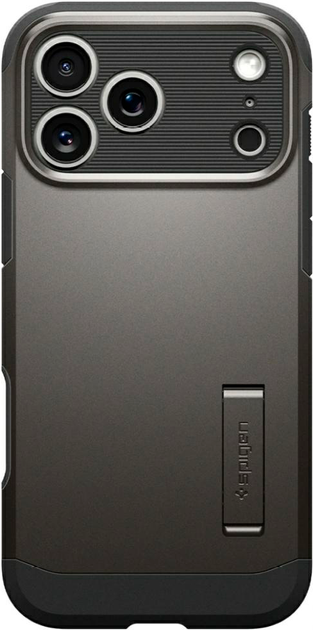 Etui plecki Spigen Tough Armor "T" MagSafe do Apple iPhone 18 Pro / 17 Pro Gun Metal (8800337253009) - obraz 2