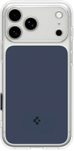 Панель Spigen Ultra Hybrid T Mag MagSafe для Apple iPhone 18 Pro / 17 Pro Transparent/Blue (8800337252989) - Фото 2 Панель Spigen Ultra Hybrid T Mag MagSafe для Apple iPhone 18 Pro / 17 Pro Transparent/Blue (8800337252989) - зображення 2