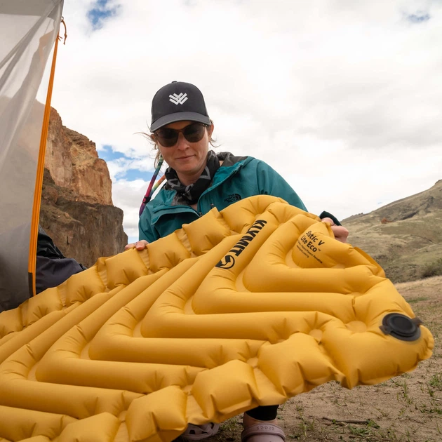Надувний туристичний килимок Klymit Static V Lite Eco Sleeping Pad - изображение 10