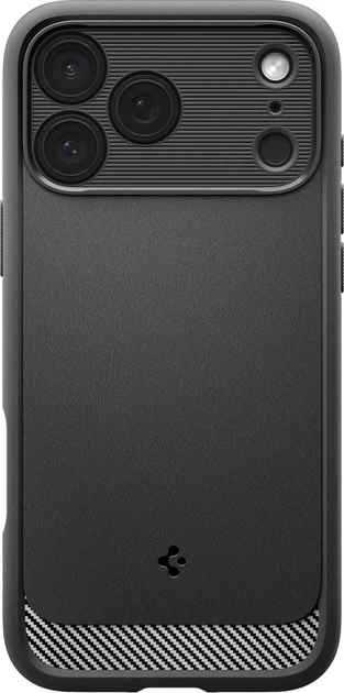 Etui plecki Spigen Rugged Armor Mag do Apple iPhone 18 Pro / 17 Pro Matt Black (8800337252736) - Zdjęcie 2 Etui plecki Spigen Rugged Armor Mag do Apple iPhone 18 Pro / 17 Pro Matt Black (8800337252736) - obraz 2