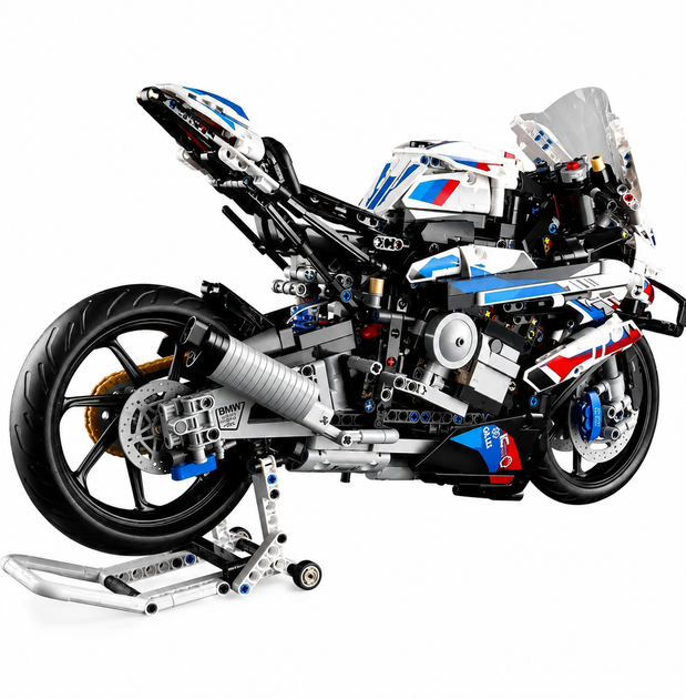 Конструктор Мотоцикл BMW M 1000 RR Technic 1920 деталей - Фото 3 Конструктор Мотоцикл BMW M 1000 RR Technic 1920 деталей - изображение 3