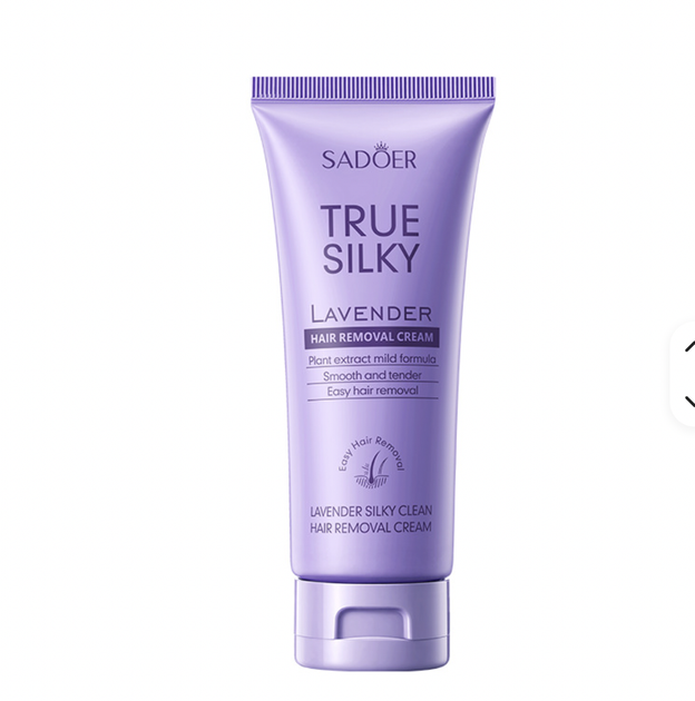 Крем для депіляції SADOER TRUE SILKY з лавандою та колагеном 150 г, (Z5-04010) - Фото 2 Крем для депіляції SADOER TRUE SILKY з лавандою та колагеном 150 г, (Z5-04010) - зображення 2