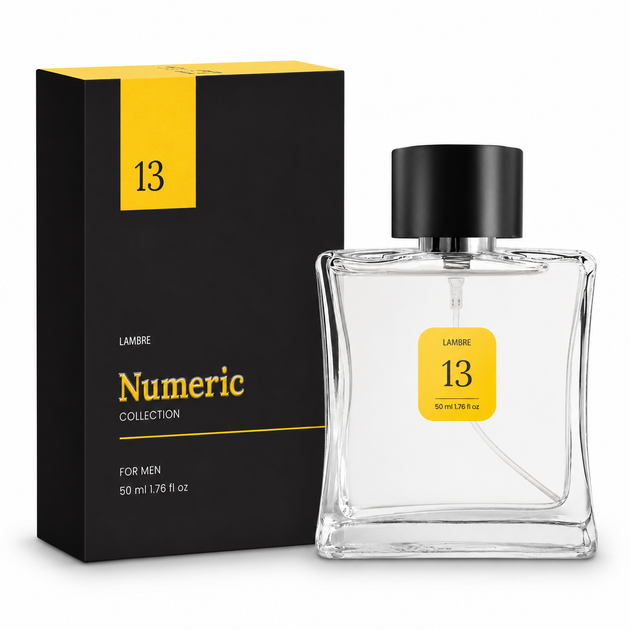 Мужская парфюмированная вода Lambre Numeric Collection №13 50 мл цитрусово морская - Фото 2 Мужская парфюмированная вода Lambre Numeric Collection №13 50 мл цитрусово морская - изображение 2