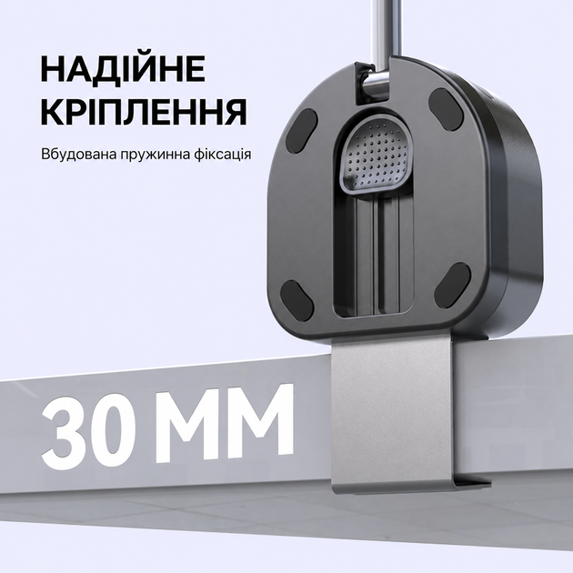 Універсальний тримач для телефону (MagSafe, 360°, Чорний) - зображення 2