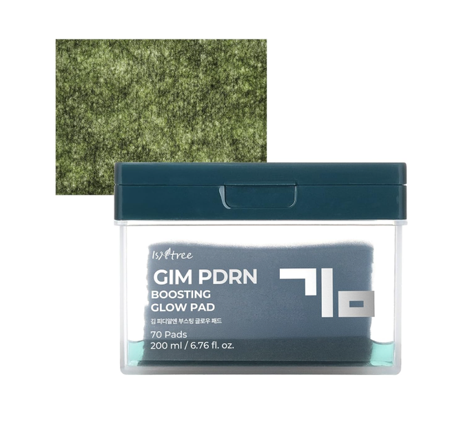 Тонер-педи Isntree Gim PDRN Boosting Glow Pad з PDRN із морських водоростей, 70 шт - зображення 3