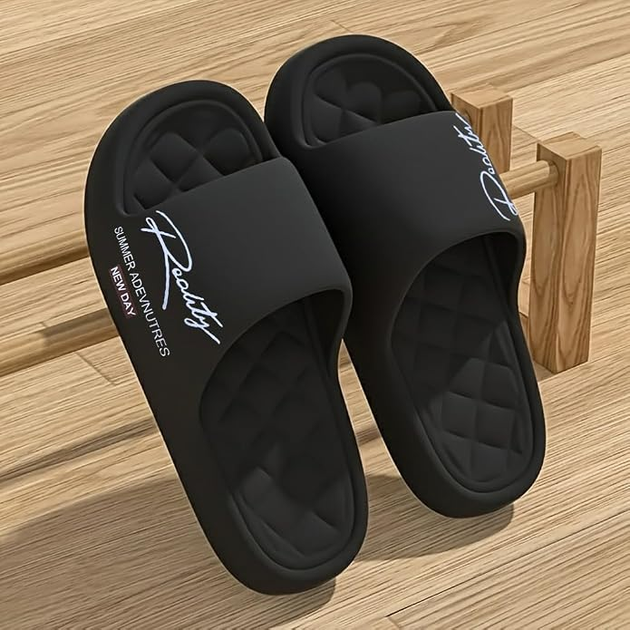 Мягкие анатомические шлепанцы EVA с толстой подошвой 4.5 см Eur. 39-40 - Фото 6 Мягкие анатомические шлепанцы EVA с толстой подошвой 4.5 см Eur. 39-40 - изображение 6