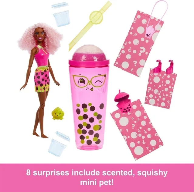Лялька Барбі Ягідне блаженство, Barbie Pop Reveal Bubble Tea Series Berry Bliss (HTJ20) - Фото 2 Лялька Барбі Ягідне блаженство, Barbie Pop Reveal Bubble Tea Series Berry Bliss (HTJ20) - зображення 2