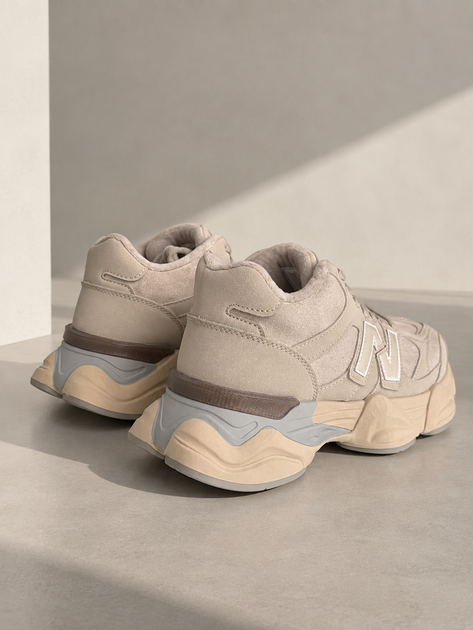 Утепленные высокие кроссовки в стиле New Balance 9060 Женские Bashili Серо-бежевый 36 (23,5 см) Код: 2027-12-6 grey - Фото 3 Утепленные высокие кроссовки в стиле New Balance 9060 Женские Bashili Серо-бежевый 36 (23,5 см) Код: 2027-12-6 grey - изображение 3