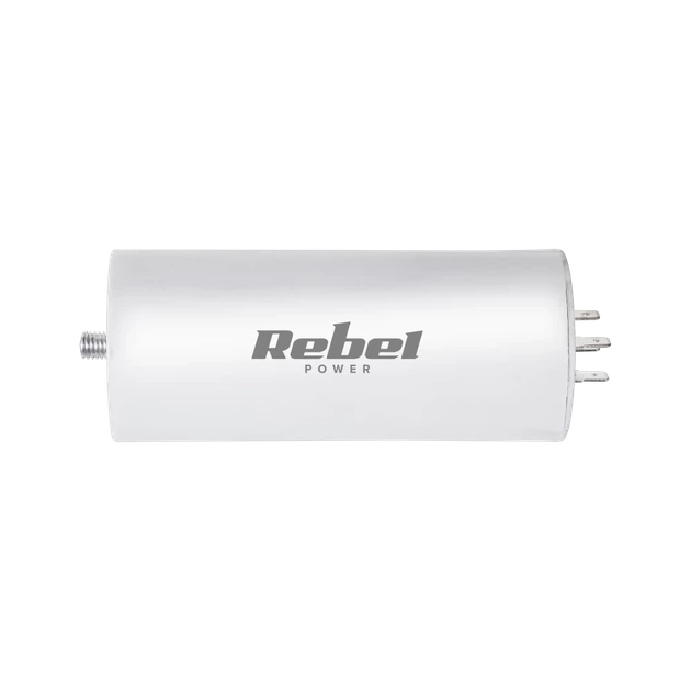 Конденсатор 40мкФ 450В для однофазных двигателей REBEL (URZ3137) - Фото 2 Конденсатор 40мкФ 450В для однофазных двигателей REBEL (URZ3137) - изображение 2