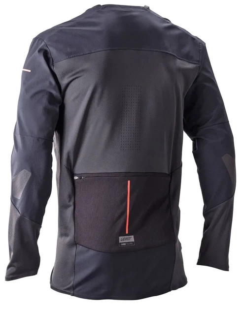 Джерси велосипедное Leatt MTB Trail 6.0 Cargo черное, размер XL - изображение 4