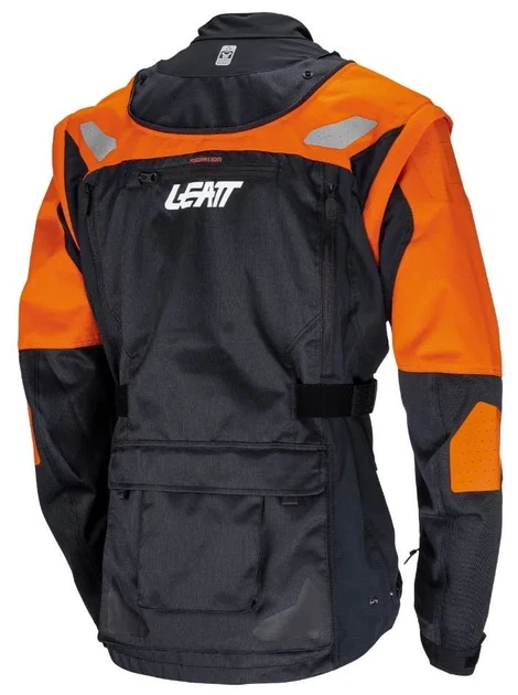 Куртка Leatt Moto 5.5 Enduro Jacket оранжевая размер XXL - изображение 2