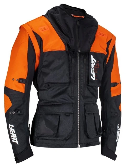 Куртка Leatt Moto 5.5 Enduro Jacket оранжевая размер XXL - изображение 3