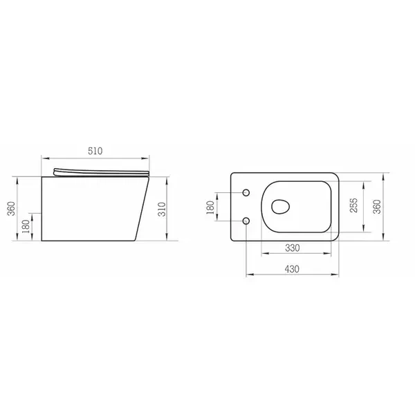 Інсталяція UA3884000G Rapid SL комплект 3 в1 з панеллю змиву Skate Cosmopolitan 38732000 + унітаз Primera UF 005 Vortex Flush з сидінням Soft Close дюропласт - зображення 7