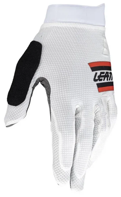 Детские велоперчатки Leatt MTB 1.0 GripR Junior белые размер YL (7) - изображение 4