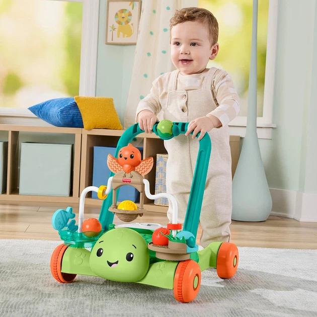 Интерактивные ходунки Fisher-Price Черепашка с шариками (JKD63) - изображение 5