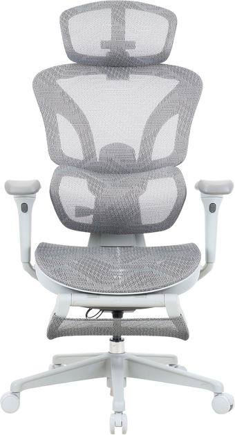 Крісло офісне OfficePro Onix OC975G Mesh  ергономічне Gray - зображення 2