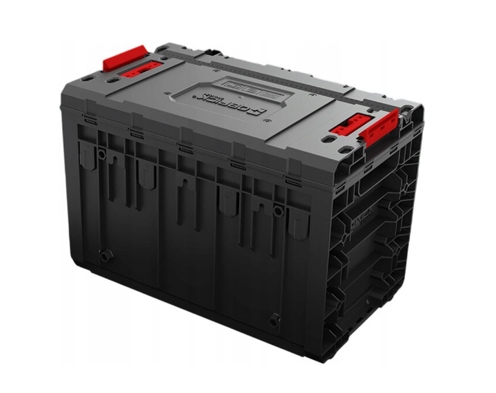 Ящик для зберігання інструментів 542х335х369 мм Qbrick PRIME Drawer 3 Toolbox модульний, пластиковий, чорний з червоним - Фото 2 Ящик для зберігання інструментів 542х335х369 мм Qbrick PRIME Drawer 3 Toolbox модульний, пластиковий, чорний з червоним - зображення 2