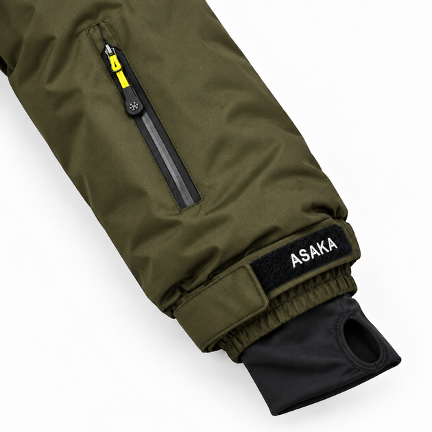 Куртка зимова Snow чоловіча мембранна Omni-Heat,XXXL, Хакі - Фото 7 Куртка зимова Snow чоловіча мембранна Omni-Heat,XXXL, Хакі - зображення 7