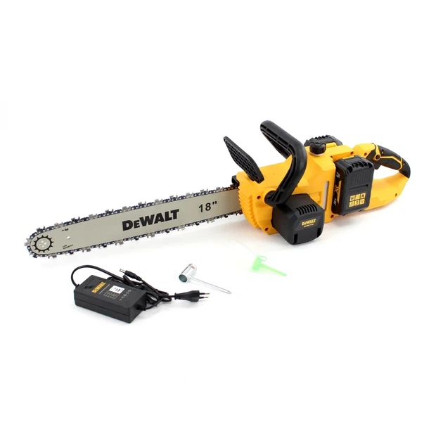 Акумуляторна пила DeWalt DCM575N 36 В 6 А·год, шина 45 см, 2 АКБ для робіт по дереву - зображення 7