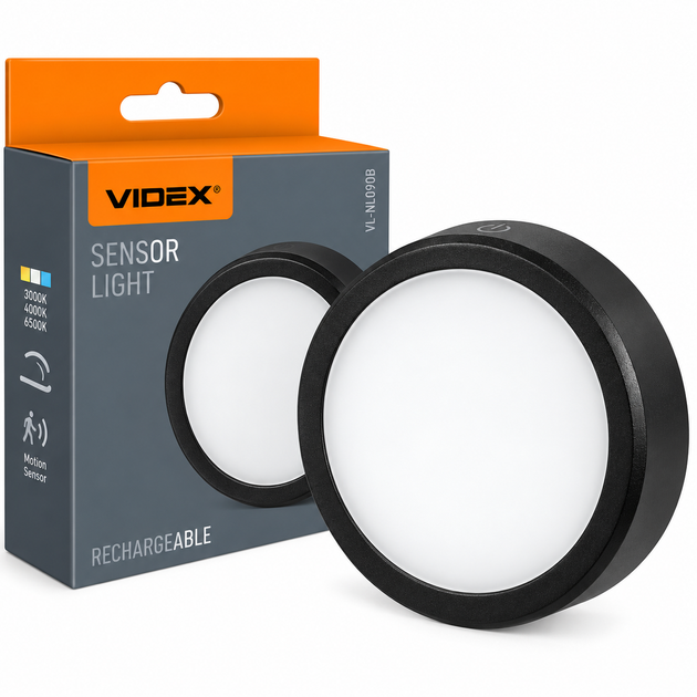 LED аккумуляторный светильник VIDEX VL-NL090B 1.2Вт встроенный 1000mAh IP20 - Фото 3 LED аккумуляторный светильник VIDEX VL-NL090B 1.2Вт встроенный 1000mAh IP20 - изображение 3