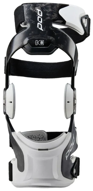 Ортез колінний POD K8 3.0 Forged Carbon White Small білий карбон CE Level 2 мотокрос - зображення 8